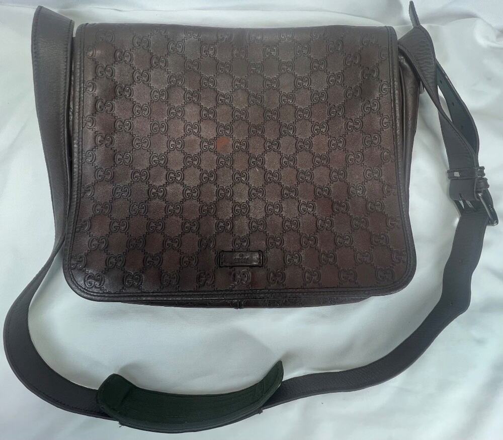 Gucci - Microguccissima Leather Messenger Bag - SPB-CA 354831